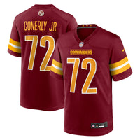 Josh Conerly Jr. Washington Commanders Football Jersey, Sportswear Jersey Shirt, Lightweight Breathable Athletic Jersey, Casual Gift for Men
