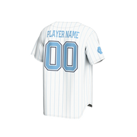 North Carolina Tar Heels Baseball Jersey, Sportswear Jersey Shirt, Lightweight Breathable Athletic Jersey, Casual Gift for Men, Style 201611261