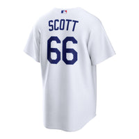Tanner Scott Los Angeles Dodgers Baseball Jersey, White Sportswear Jersey Shirt, Lightweight Breathable Athletic Jersey, Casual Gift for Men