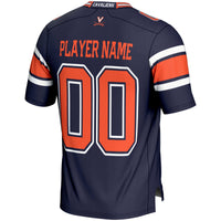 Virginia Cavaliers Football Jersey, Navy Sportswear Jersey Shirt, Lightweight Breathable Athletic Jersey, Casual Gift for Men, Style 200425394