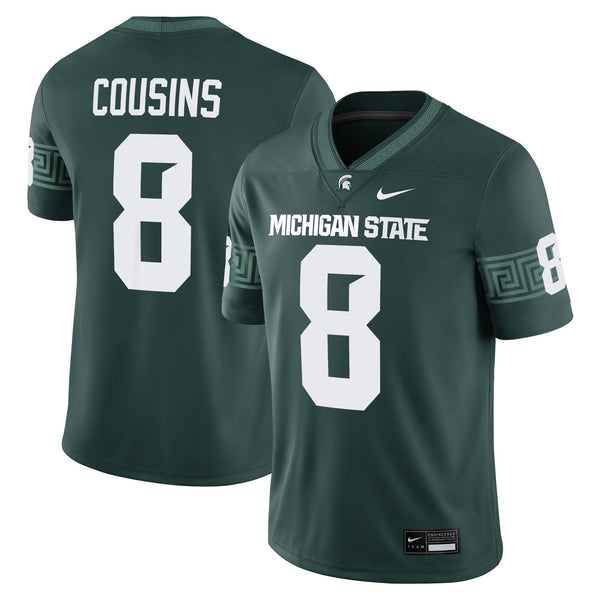Kirk Cousins Michigan State Spartans Alumni Game Jersey - Green