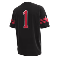 Utah Utes Football Jersey, Black Replica Sportswear Jersey Shirt, Lightweight Breathable Athletic Jersey, Casual Gift for Men