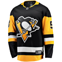 Kris Letang Pittsburgh Penguins Hockey Jersey, Black Breakaway Sportswear Jersey Shirt, Long Sleeve Hockey Sweater Jersey, Casual Gift for Men
