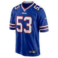 Lloyd Cushenberry III Buffalo Bills Football Jersey, Royal Sportswear Jersey Shirt, Lightweight Breathable Athletic Jersey, Casual Gift for Men