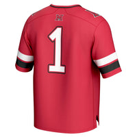 Miami University RedHawks Football Jersey, Red Fashion Sportswear Jersey Shirt, Lightweight Breathable Athletic Jersey, Casual Gift for Men