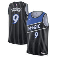 Nikola Vučević Orlando Magic Basketball Jersey, Black Sportswear Jersey Shirt, Sleeveless Athletic Tank Jersey, Casual Gift for Men