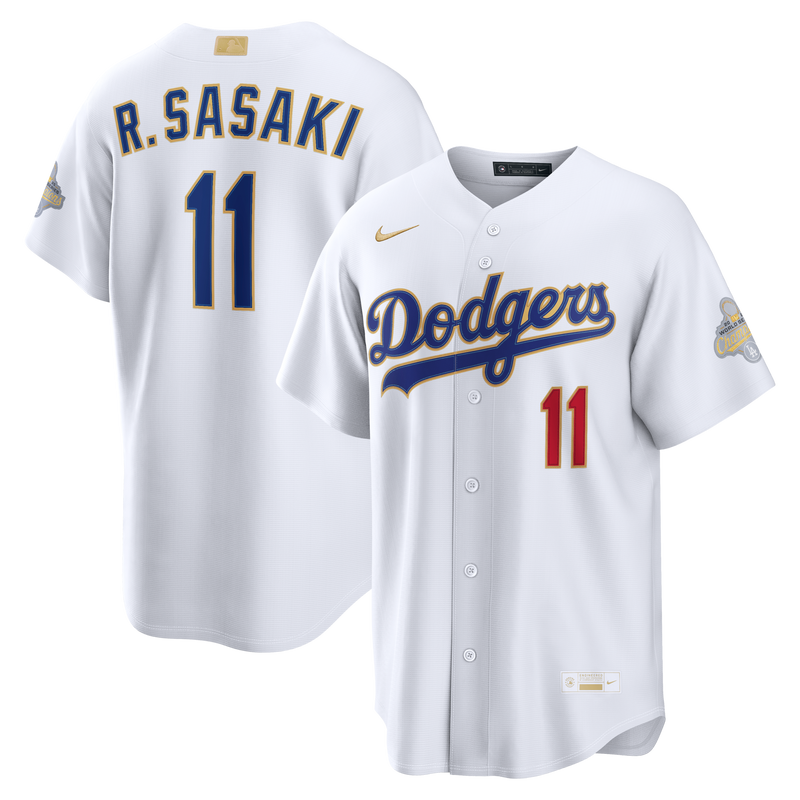 Roki Sasaki Los Angeles Dodgers Baseball Jersey, Sportswear Jersey Shirt, Lightweight Athletic Jersey, Casual Gift for Men, Style 2001834040
