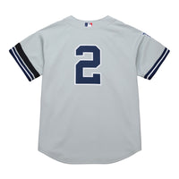 Derek Jeter New York Yankees Baseball Jersey, Gray Sportswear Jersey Shirt, Lightweight Breathable Athletic Jersey, Casual Gift for Men