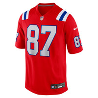 Rob Gronkowski New England Patriots Football Jersey, Red Sportswear Jersey Shirt, Lightweight Breathable Athletic Jersey, Casual Gift for Men
