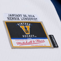 Henrik Lundqvist New York Rangers Hockey Jersey, White Sportswear Jersey Shirt, Long Sleeve Hockey Sweater Jersey, Casual Gift for Men