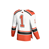 Oregon State Beavers Hockey Jersey, White Fashion Lightweight Sportswear Jersey Shirt, Long Sleeve Hockey Sweater Jersey, Casual Gift for Men