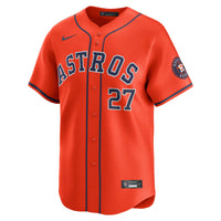 Jose Altuve Houston Astros Baseball Jersey, Orange Limited Sportswear Jersey Shirt, Lightweight Breathable Athletic Jersey, Casual Gift for Men