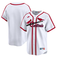 St. Louis Cardinals Baseball Jersey, White Limited Sportswear Jersey Shirt, Lightweight Breathable Athletic Jersey, Casual Gift for Men