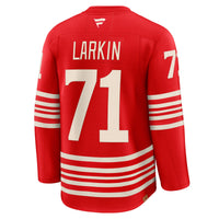 Dylan Larkin Detroit Red Wings Hockey Jersey, Premium Sportswear Jersey Shirt, Long Sleeve Hockey Sweater Jersey, Casual Gift for Men
