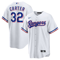 Evan Carter Texas Rangers Baseball Jersey, White Replica Sportswear Jersey Shirt, Lightweight Breathable Athletic Jersey, Casual Gift for Men