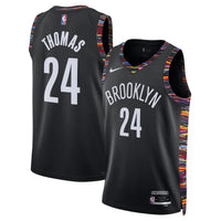 Cam Thomas Brooklyn Nets Basketball Jersey, Black Swingman Sportswear Jersey Shirt, Sleeveless Athletic Tank Jersey, Casual Gift for Men
