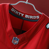 Michael Penix Jr. Atlanta Falcons Football Jersey, Red Sportswear Jersey Shirt, Lightweight Breathable Athletic Jersey, Casual Gift for Men