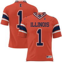 Illinois Fighting Illini Football Jersey, Sportswear Jersey Shirt, Lightweight Breathable Athletic Jersey, Casual Gift for Men, Style 200425281