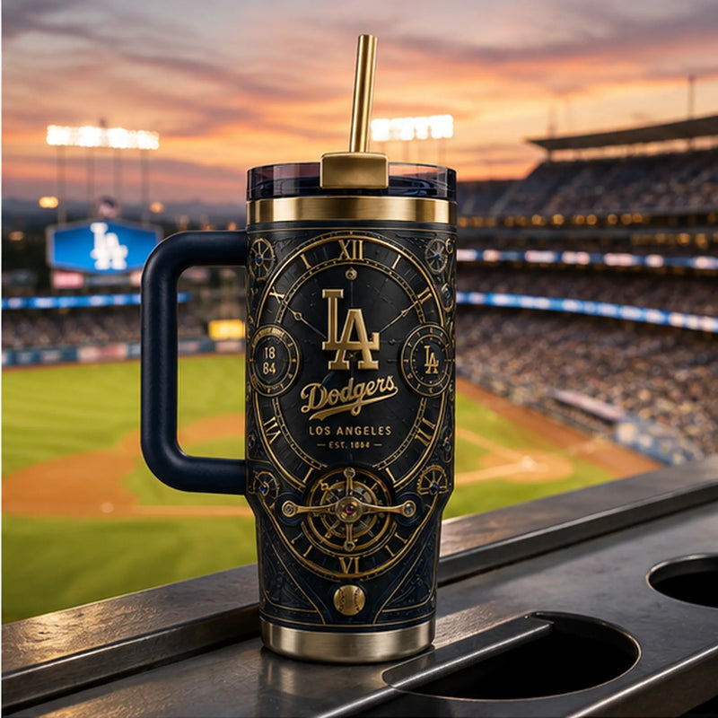LAD Timepiece - Gold Clockwork Tumbler with Ballpark Presence