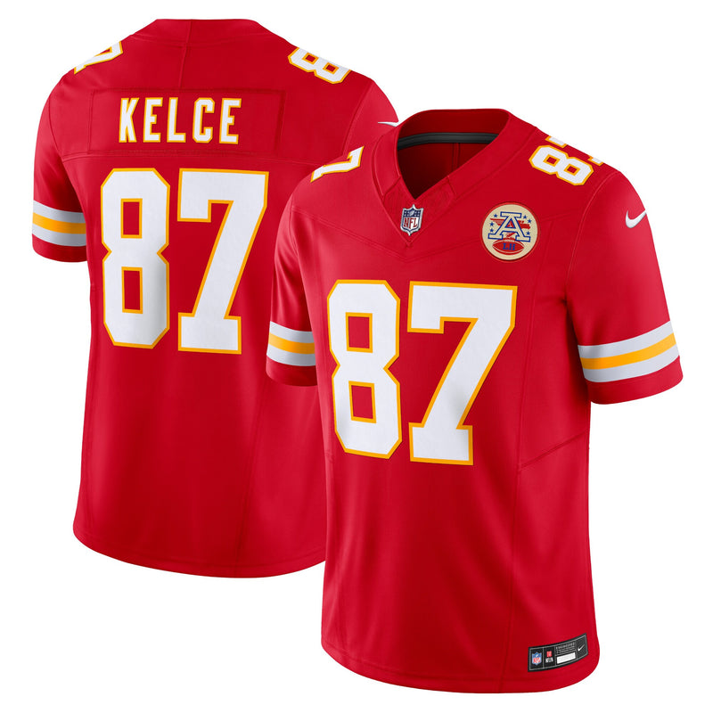 Travis Kelce Kansas City Chiefs Football Jersey, Red Sportswear Jersey Shirt, Lightweight Breathable Athletic Jersey, Casual Gift for Men