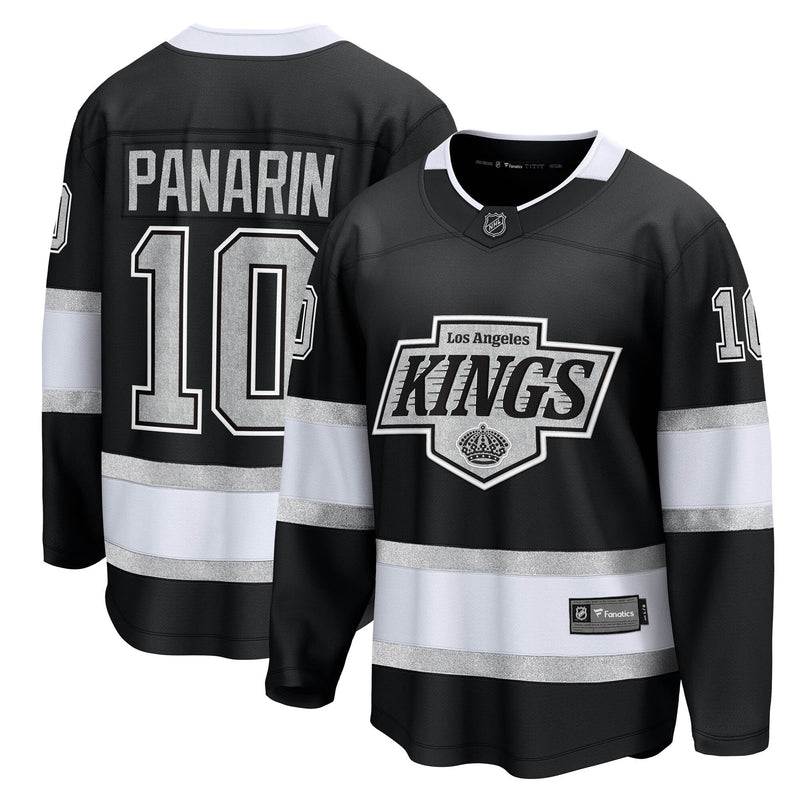 Artemi Panarin Los Angeles Kings Hockey Jersey, Black Breakaway Sportswear Jersey Shirt, Long Sleeve Hockey Sweater Jersey, Casual Gift for Men