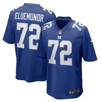 Jermaine Eluemunor New York Giants Football Jersey, Royal Sportswear Jersey Shirt, Lightweight Breathable Athletic Jersey, Casual Gift for Men