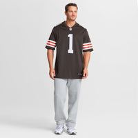 KC Concepcion Cleveland Browns Football Jersey, Brown Game Sportswear Jersey Shirt, Lightweight Breathable Athletic Jersey, Casual Gift for Men