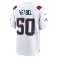 Mike Vrabel New England Patriots Football Jersey, White Sportswear Jersey Shirt, Lightweight Breathable Athletic Jersey, Casual Gift for Men