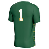 Vermont Catamounts Soccer Jersey, Green Fashion Lightweight Sportswear Jersey Shirt, Lightweight Breathable Athletic Jersey, Casual Gift for Men