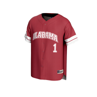 Alabama Crimson Tide Lightweight Baseball Jersey, Sportswear Jersey Shirt, Lightweight Athletic Jersey, Casual Gift for Men, Style 202415299