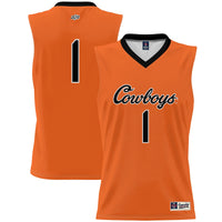 Oklahoma State Cowboys Lightweight Basketball Jersey, Orange Sportswear Jersey Shirt, Sleeveless Athletic Tank Jersey, Casual Gift for Men