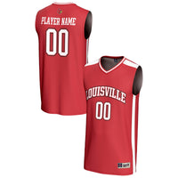 Louisville Cardinals Basketball Jersey, Red Fashion Lightweight Sportswear Jersey Shirt, Sleeveless Athletic Tank Jersey, Casual Gift for Men