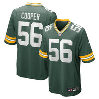 Edgerrin Cooper Green Bay Packers Football Jersey, Game Sportswear Jersey Shirt, Lightweight Breathable Athletic Jersey, Casual Gift for Men