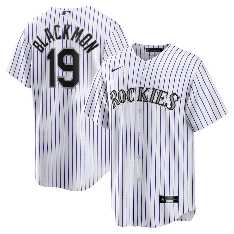 Charlie Blackmon Colorado Rockies Baseball Jersey, White Sportswear Jersey Shirt, Lightweight Breathable Athletic Jersey, Casual Gift for Men