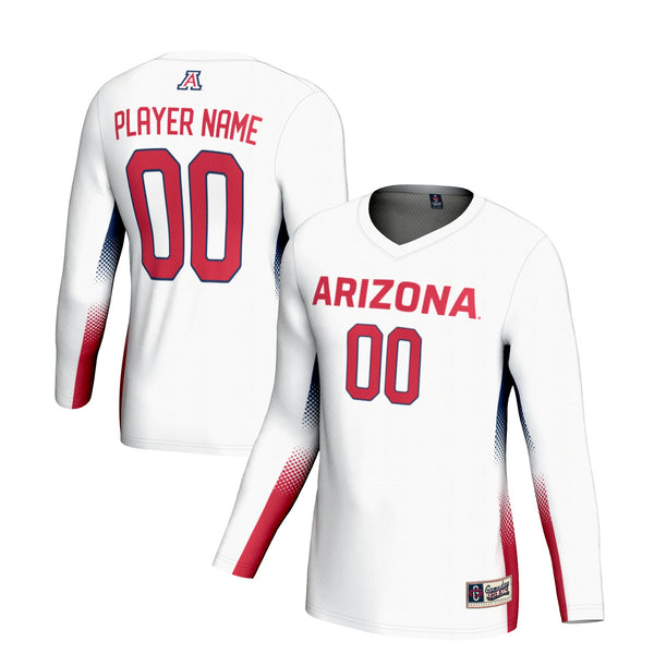Arizona Wildcats Adult NIL Lightweight Volleyball Jersey - White