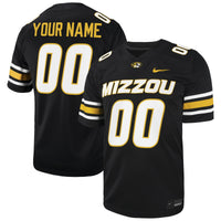 Missouri Tigers Football Jersey, Black Sportswear Jersey Shirt, Lightweight Breathable Athletic Jersey, Casual Gift for Men, Style 200461653
