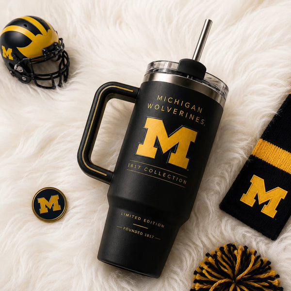 MICH Blackout - Block M Heritage Tumbler - main