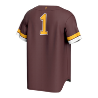 Arizona State Sun Devils Baseball Jersey, Maroon Fashion Sportswear Jersey Shirt, Lightweight Breathable Athletic Jersey, Casual Gift for Men