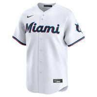 Miami Marlins Baseball Jersey, White Sportswear Jersey Shirt, Lightweight Breathable Athletic Jersey, Casual Gift for Men, Style 201933408