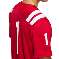 Nebraska Huskers Football Jersey, Scarlet Sportswear Jersey Shirt, Lightweight Breathable Athletic Jersey, Casual Gift for Men, Style 203634191