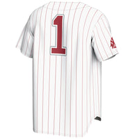 Washington State Cougars Lightweight Baseball Jersey, White Sportswear Jersey Shirt, Lightweight Breathable Athletic Jersey, Casual Gift for Men