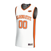 Oklahoma State Cowboys Basketball Jersey, White Fashion Sportswear Jersey Shirt, Sleeveless Athletic Tank Jersey, Casual Gift for Men