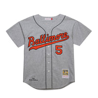 Brooks Robinson Baltimore Orioles Baseball Jersey, Gray Sportswear Jersey Shirt, Lightweight Breathable Athletic Jersey, Casual Gift for Men