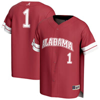 Alabama Crimson Tide Lightweight Baseball Jersey, Sportswear Jersey Shirt, Lightweight Athletic Jersey, Casual Gift for Men, Style 202415299
