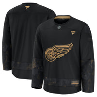 Detroit Red Wings Hockey Jersey, Black Sportswear Jersey Shirt, Long Sleeve Hockey Sweater Jersey, Casual Gift for Men, Style 202439736