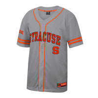 Free Spirited Baseball Jersey, Orange Sportswear Jersey Shirt, Lightweight Breathable Athletic Jersey, Casual Gift for Men