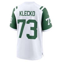 Joe Klecko New York Jets Football Jersey, White Game Sportswear Jersey Shirt, Lightweight Breathable Athletic Jersey, Casual Gift for Men