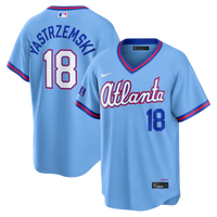 Mike Yastrzemski Atlanta Braves Baseball Jersey, Powder Sportswear Jersey Shirt, Lightweight Breathable Athletic Jersey, Casual Gift for Men