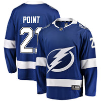 Brayden Point Tampa Bay Lightning Hockey Jersey, Sportswear Jersey Shirt, Long Sleeve Hockey Sweater Jersey, Casual Gift for Men, Style 3041650