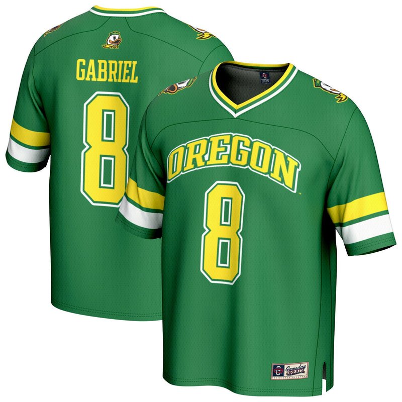 Oregon Ducks Football Jersey, Green Sportswear Jersey Shirt, Lightweight Breathable Athletic Jersey, Casual Gift for Men, Style 202764316